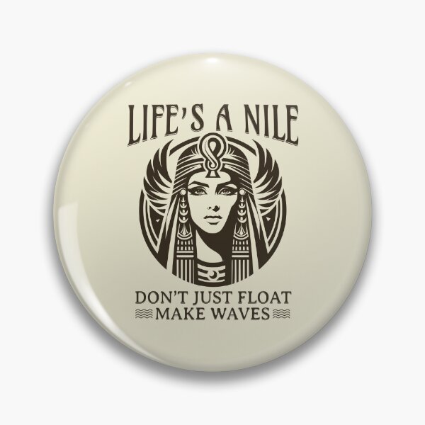 Item preview, Life’s a Nile: Don’t Just Float, Make Waves with This Cleopatra Inspired Design designed and sold by Place-Heritages.