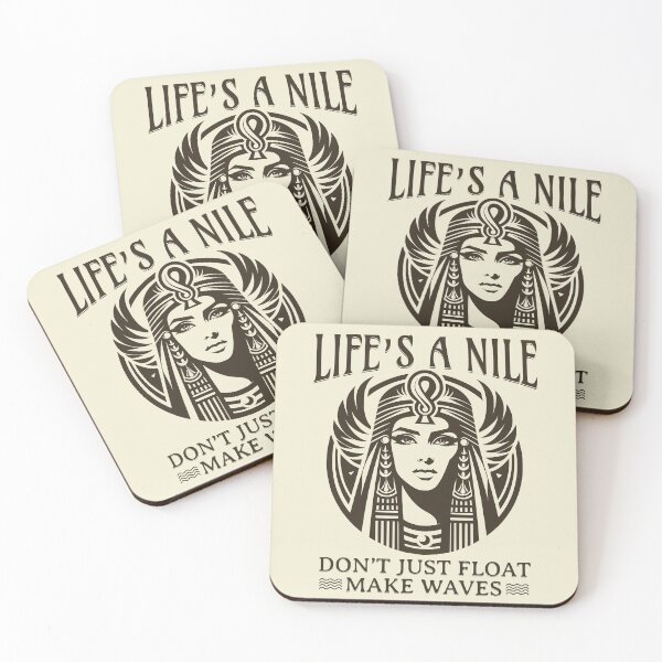 Item preview, Life’s a Nile: Don’t Just Float, Make Waves with This Cleopatra Inspired Design designed and sold by Place-Heritages.
