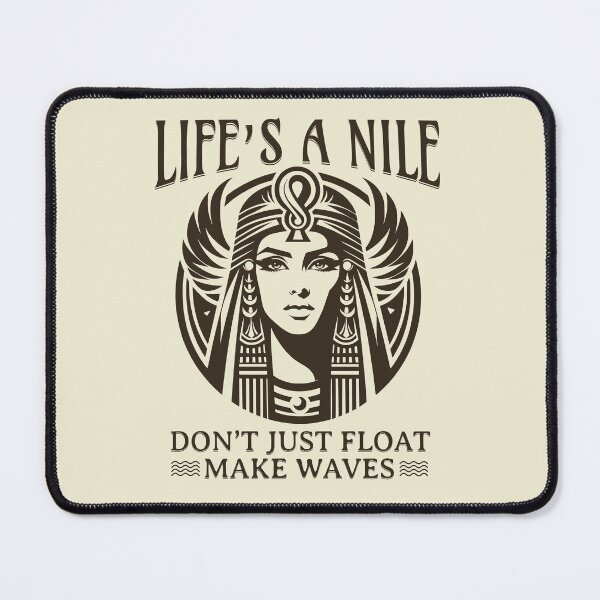 Item preview, Life’s a Nile: Don’t Just Float, Make Waves with This Cleopatra Inspired Design designed and sold by Place-Heritages.