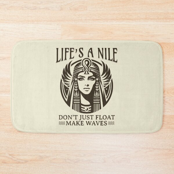Item preview, Life’s a Nile: Don’t Just Float, Make Waves with This Cleopatra Inspired Design designed and sold by Place-Heritages.