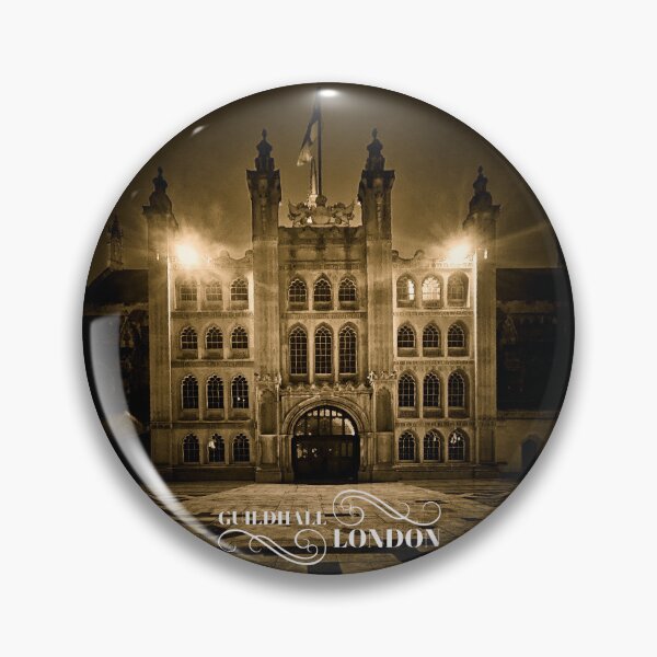 Artikelvorschau, Guildhall, London (Sepia-Vignette) entworfen und verkauft von jonfun1.