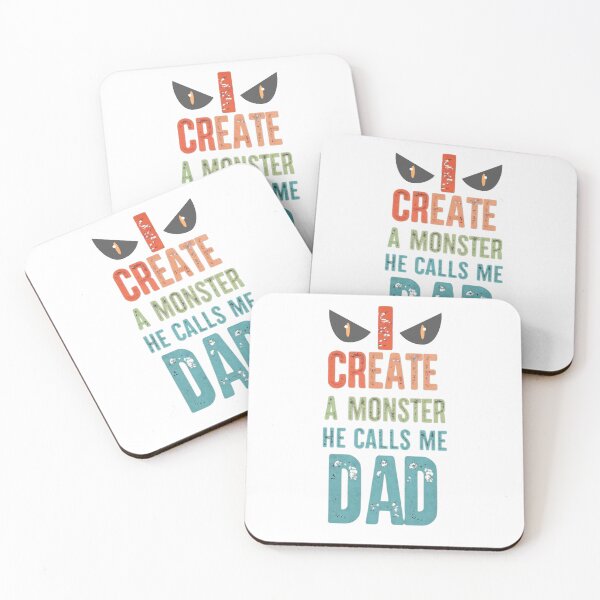 Item preview, I Created a Monster She Calls me Dad T-shirt, Gift from Son Shirt, Funny Dad, Father's Day Shirt for Dad, Daddy Of Girl, Father's Day Gift designed and sold by puurfectcat.