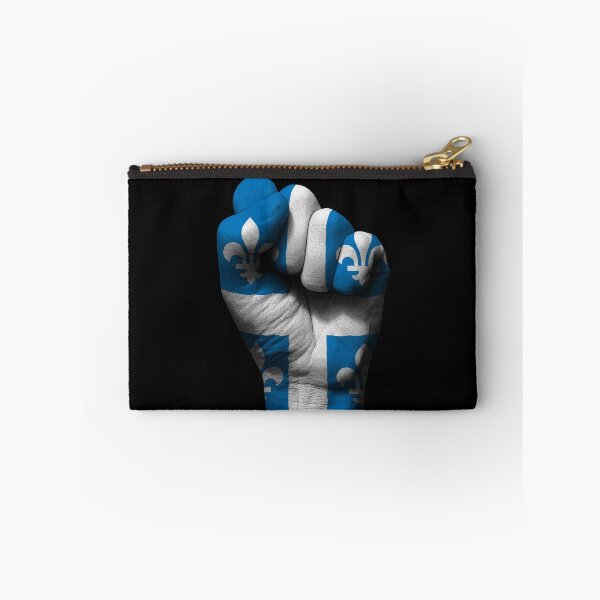 Item preview, Flag of Quebec on a Raised Clenched Fist  designed and sold by JeffBartels.