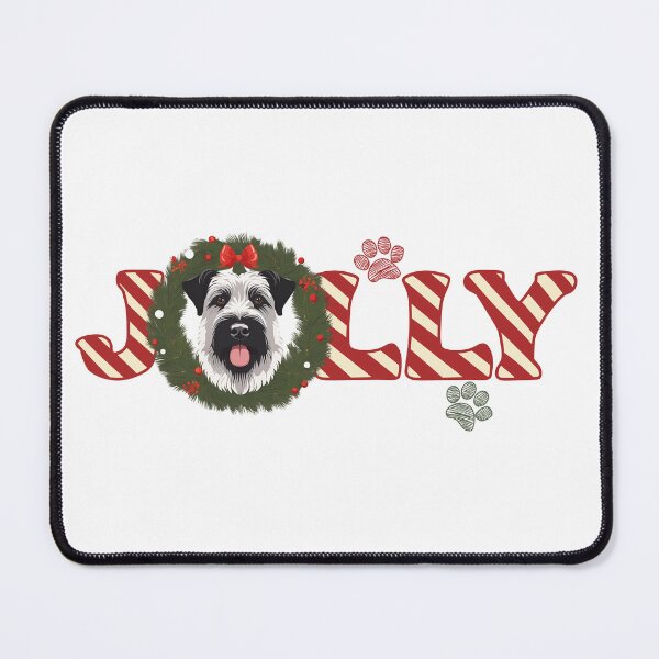 Item preview, Jolly Christmas - Bouvier des Ardennes Nose Edition designed and sold by GoodyPaws.