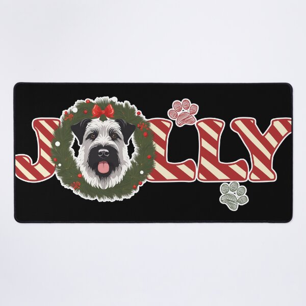 Item preview, Jolly Christmas - Bouvier des Ardennes Nose Edition designed and sold by GoodyPaws.