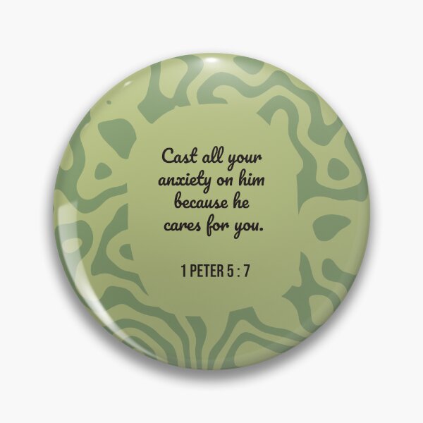 Item preview, 1 Peter 5 : 7 - Cast you anxiety - Bible Passage designed and sold by JF Designs.