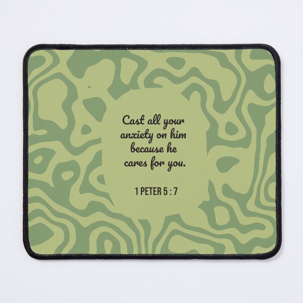 Item preview, 1 Peter 5 : 7 - Cast you anxiety - Bible Passage designed and sold by JF Designs.