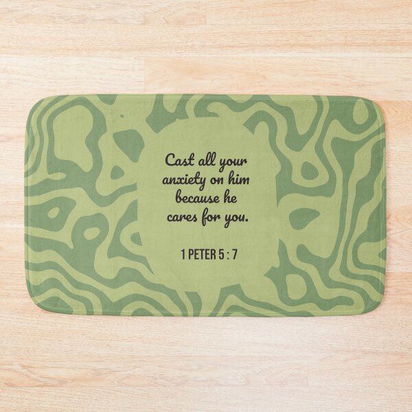 Item preview, 1 Peter 5 : 7 - Cast you anxiety - Bible Passage designed and sold by JF Designs.