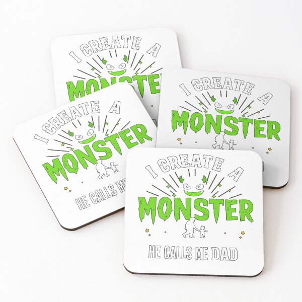 Item preview, I Created a Monster She Calls me Dad T-shirt, Gift from Son Shirt, Funny Dad, Father's Day Shirt for Dad, Daddy Of Girl, Father's Day Gift designed and sold by puurfectcat.