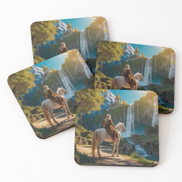 Item preview, Forest Cascades and the Royal Rider designed and sold by BlareBlare.