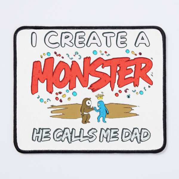 Item preview, I Created a Monster She Calls me Dad T-shirt, Gift from Son Shirt, Funny Dad, Father's Day Shirt for Dad, Daddy Of Girl, Father's Day Gift designed and sold by puurfectcat.