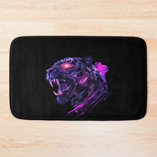 Item preview, Cyber Black Tiger // Black Tiger // Cool Animal // Cyber Animal // Animal Art // Animal Warrior // Animal Cute Art // Gaming Aesthetic stickers designed and sold by SMARTKIT  DESIGNAGENCY.