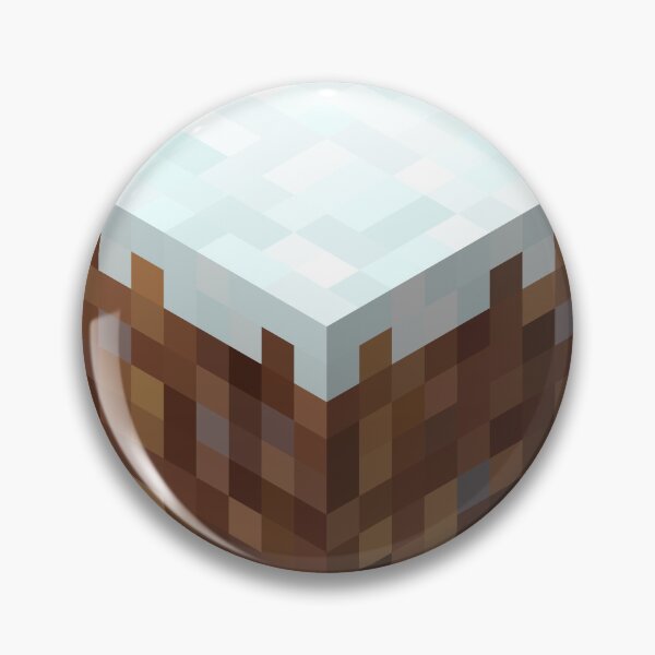 Item preview, Snow Block Minecraft Block Icon designed and sold by Kubala Designs.