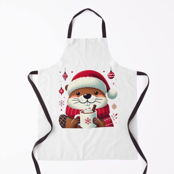Item preview, Heartwarming Holiday: A Beaver’s Cozy Christmas Moment - BOBR, Unique designed and sold by villacreativa.