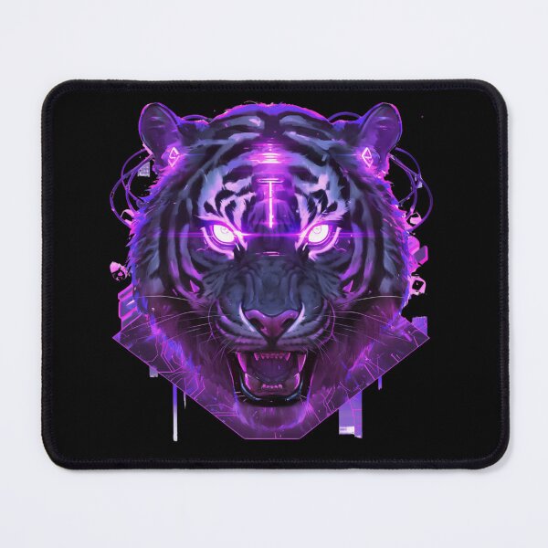 Item preview, Cyber Black Tiger // Black Tiger // Cool Animal // Cyber Animal // Animal Art // Animal Warrior // Animal Cute Art // Gaming Aesthetic stickers designed and sold by SMARTKIT DESIGNAGENCY.