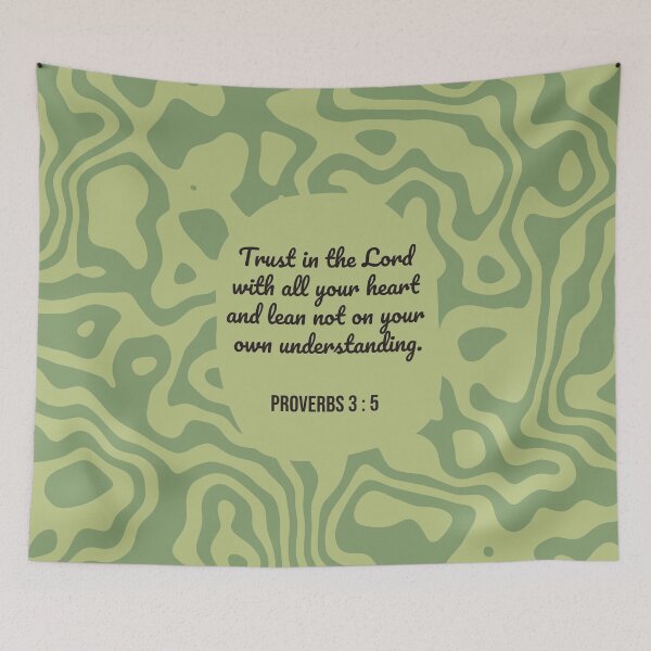Item preview, Proverbs 3 : 5 - Trust in the Lord - Bible Passage designed and sold by JF Designs.