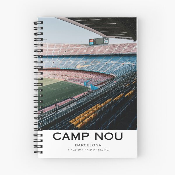 Item preview, Barcelona Camp nou stadium, football poster  designed and sold by PanenkaPrints.