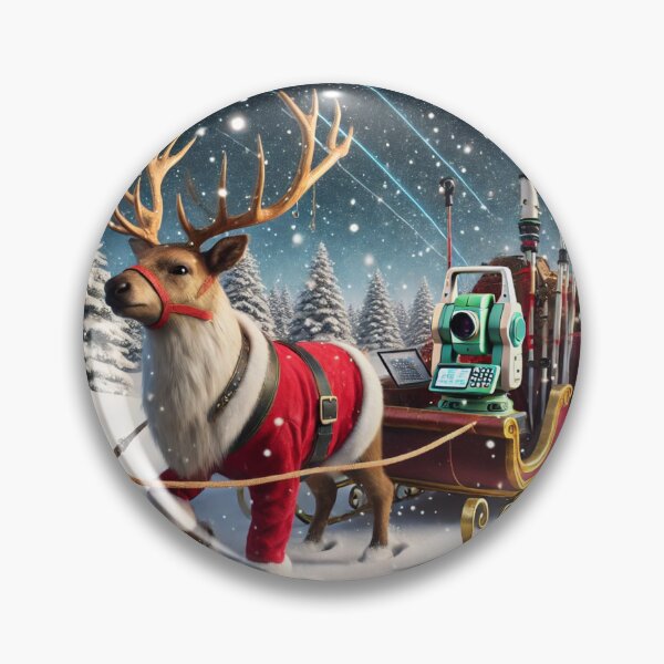 Item preview, Geodesy on Santa's Sleigh designed and sold by JDGeoShop.