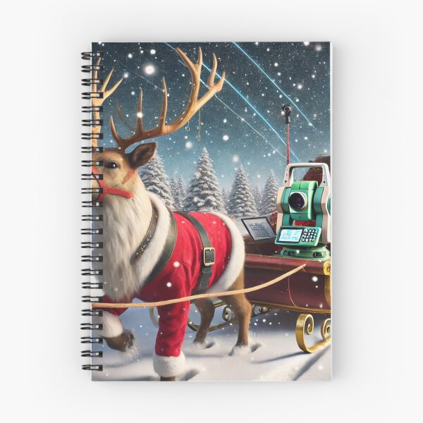 Item preview, Geodesy on Santa's Sleigh designed and sold by JDGeoShop.