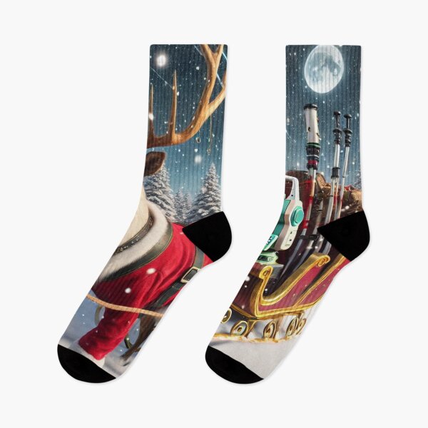 Item preview, Geodesy on Santa's Sleigh designed and sold by JDGeoShop.