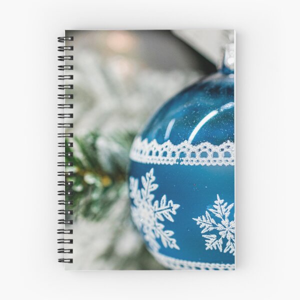 Item preview, blue Christmas tree bauble designed and sold by jkrphoto.