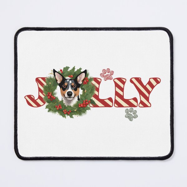 Item preview, Jolly Christmas - Australian Cattle Dog Nose Edition designed and sold by GoodyPaws.