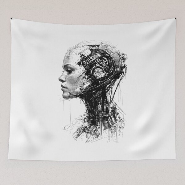 Item preview, The android girl designed and sold by krabbaraban.