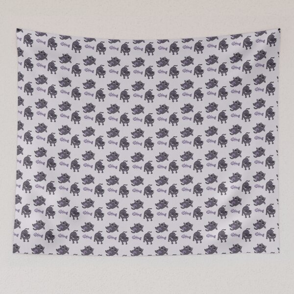 Item preview, Purple bat cat pattern designed and sold by loulou-artifex.