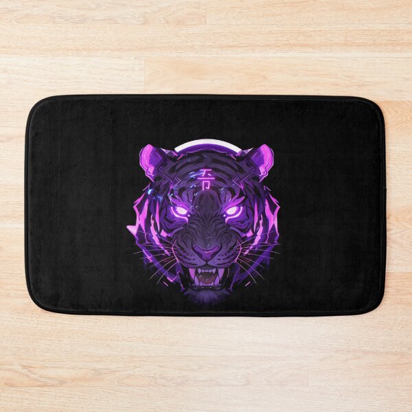 Item preview, Cyber Black Tiger // Black Tiger // Cool Animal // Cyber Animal // Animal Art // Animal Warrior // Animal Cute Art // Gaming Aesthetic stickers designed and sold by SMARTKIT  DESIGNAGENCY.