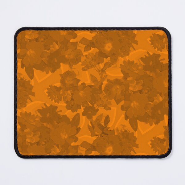 Item preview, Impatiens Monochrome Halfdrop Orange ff8200 designed and sold by Art in My Loft.