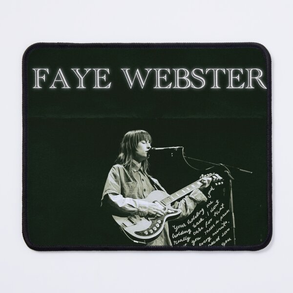 Item preview, Faye Webster poster in forest green designed and sold by Jessdaniels.