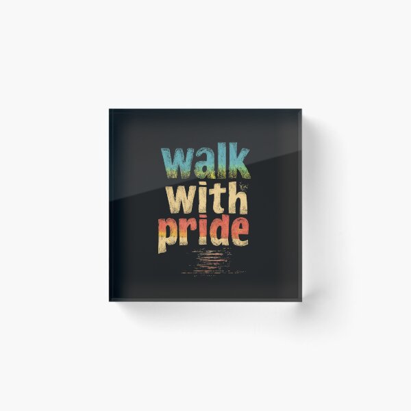 Item preview, Walk With Pride | T-Shirt designed and sold by NicolasGlowArt.