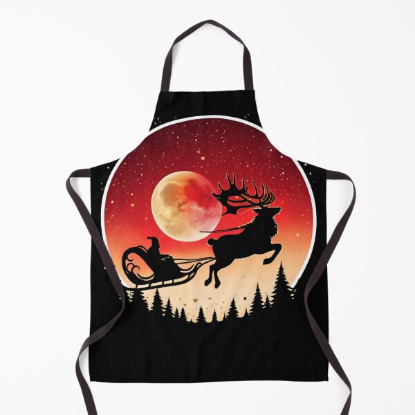 Item preview, Santa's Sleigh on Futuristic Night Sky designed and sold by ChicTrendz.