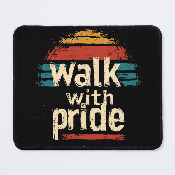 Item preview, Walk with pride | Sticker designed and sold by NicolasGlowArt.