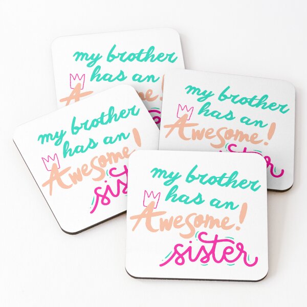 Item preview, My brotherSister has an Awesome Sister svg, Sisters svg, Funny phrase svg, Siblings svg, Family svg, Cut file svg designed and sold by puurfectcat.