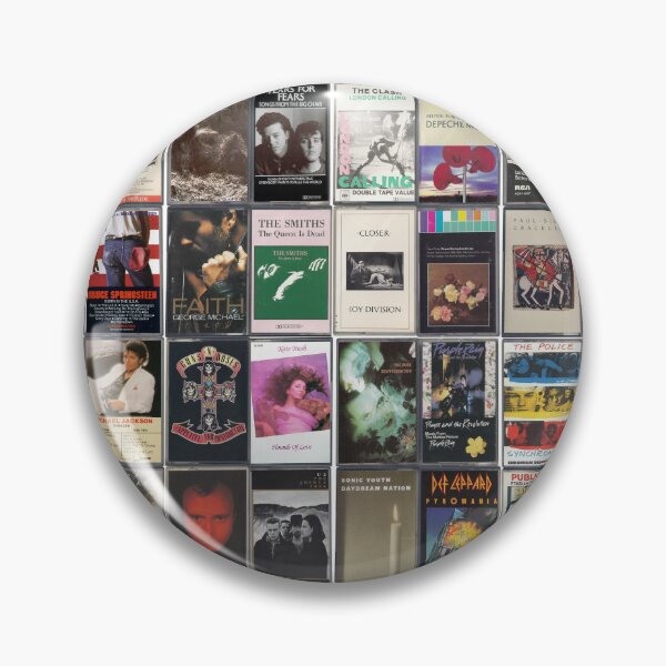 Item preview, Music of the 1980s - 80's Album Cover Art designed and sold by Mr Mustard Prints.