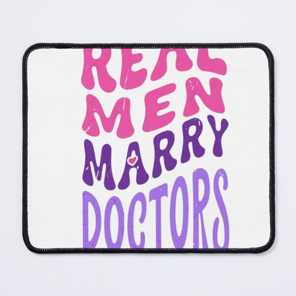Item preview, Real Men Marry Doctors Essential T-Shirt designed and sold by puurfectcat.