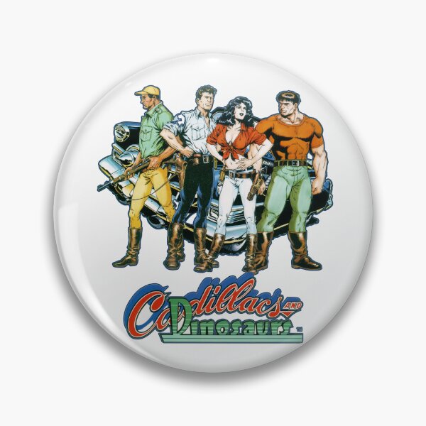 Item preview, Cadillacs and Dinosaurs | Classic Capcom Arcade Beat-'Em-Up designed and sold by daysgoneby.