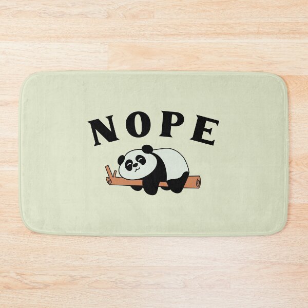 Item preview, The Nope Panda designed and sold by Milasneeze.
