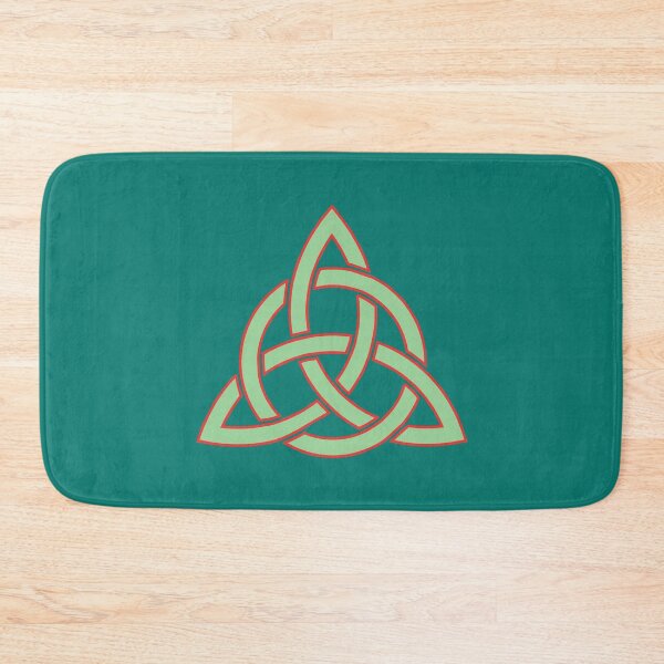 Item preview, Celtic Trinity Knot Green Red designed and sold by Jeallan Designs.