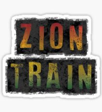 zion train Sticker