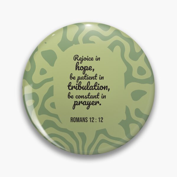 Item preview, Romans 12 : 12 - Rejoice in hope - bible passage designed and sold by JF Designs.