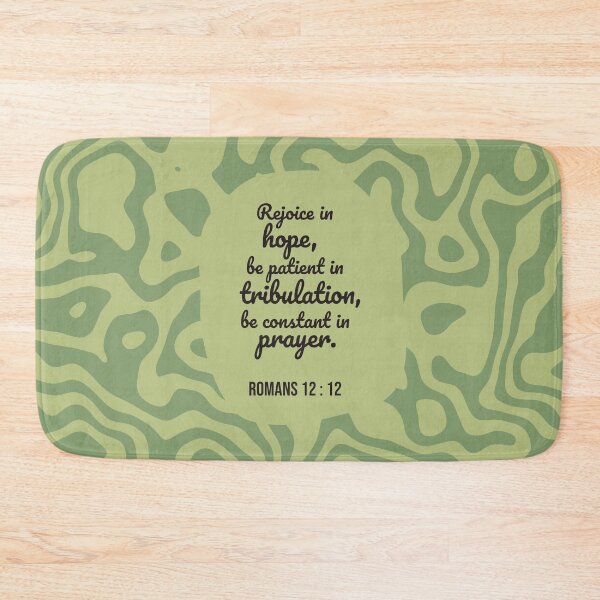 Item preview, Romans 12 : 12 - Rejoice in hope - bible passage designed and sold by JF Designs.