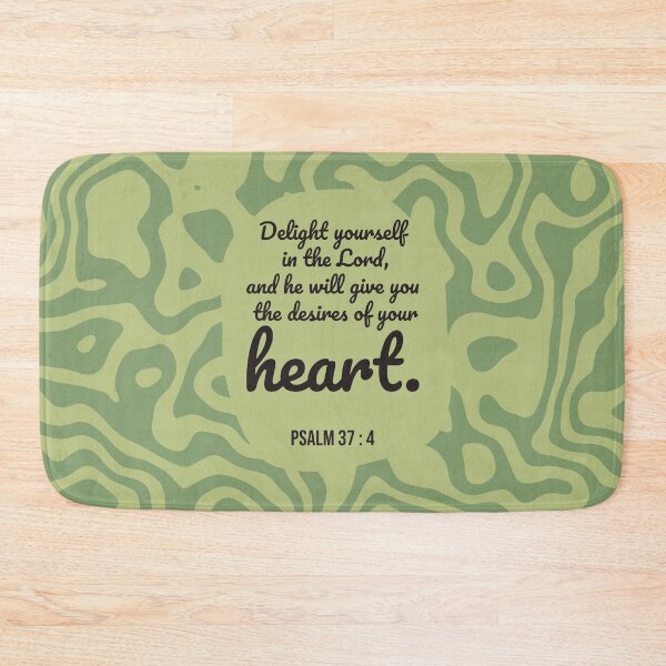 Item preview, Psalm 37 : 4 - Delight yourself in the lord - Bible passage designed and sold by JF Designs.