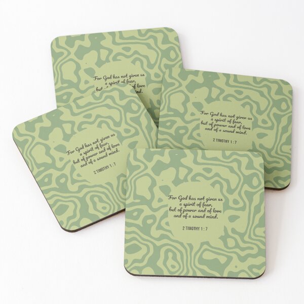 Item preview, 2 Timothy 1 : 7 - For god has given us - Bible passage designed and sold by JF Designs.