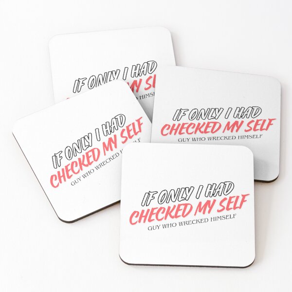 Item preview, If Only I Had Checked Myself Guy Who Wrecked Himself Classic T-Shirt designed and sold by puurfectcat.