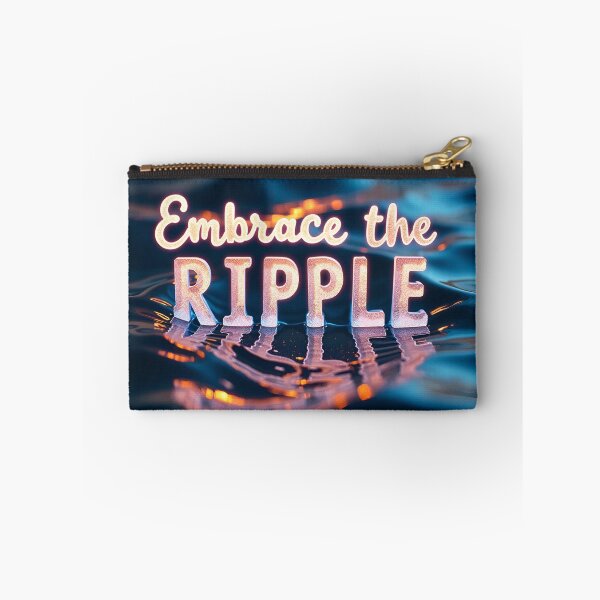 Item preview, Embrace the Ripple: Inspiring Message on Water Surface designed and sold by Creative88Art.