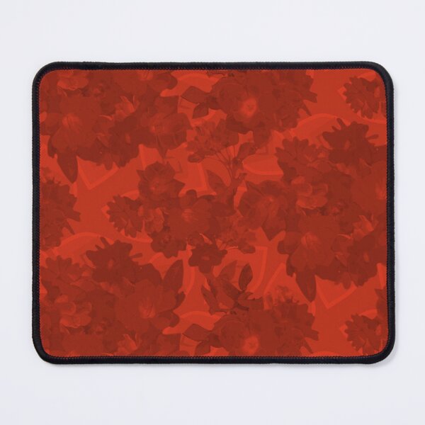 Item preview, Impatiens Monochrome Halfdrop Orange Red d83218 designed and sold by Art in My Loft.
