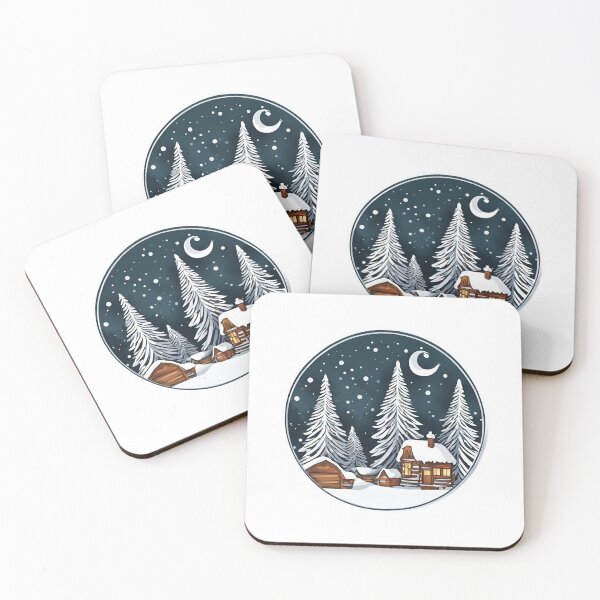 Item preview,  Winter Cottage, merry, time, funny, gifts,  designed and sold by Ewelina  Niemiec.