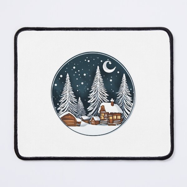 Item preview,  Winter Cottage, merry, time, funny, gifts,  designed and sold by Ewelina  Niemiec.